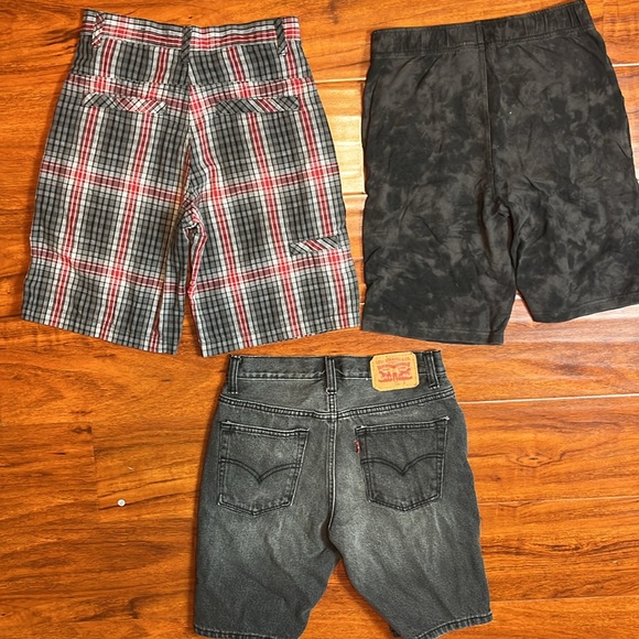 Levis Checkered Flag Osh Kosh Distortion Short 3 Piece Lot - Picture 3 of 8
